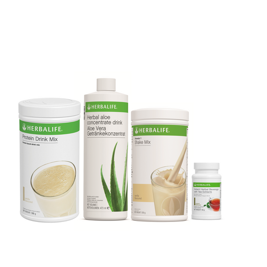 Herbalife POWER PACK – Shake, Tea, Aloe, Protein Drink Mix